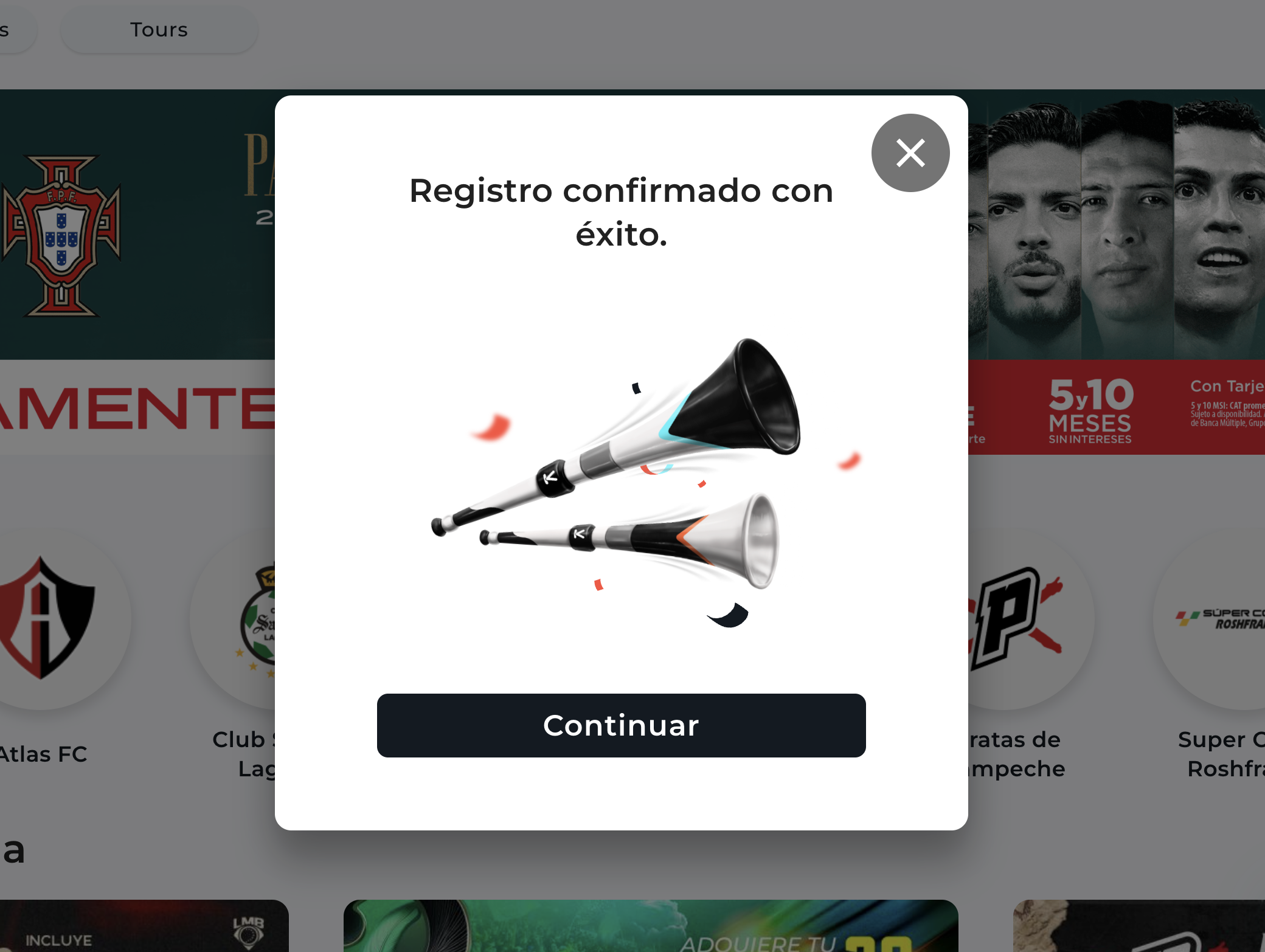 Boletos México vs Portugal en Fanki