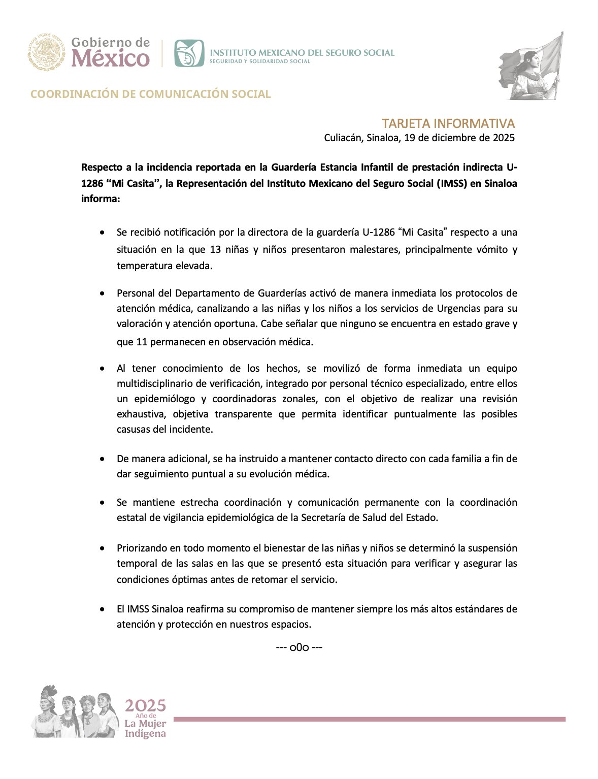 Lo que necesitas saber de la intoxicación masiva en una guardería de Guasave
