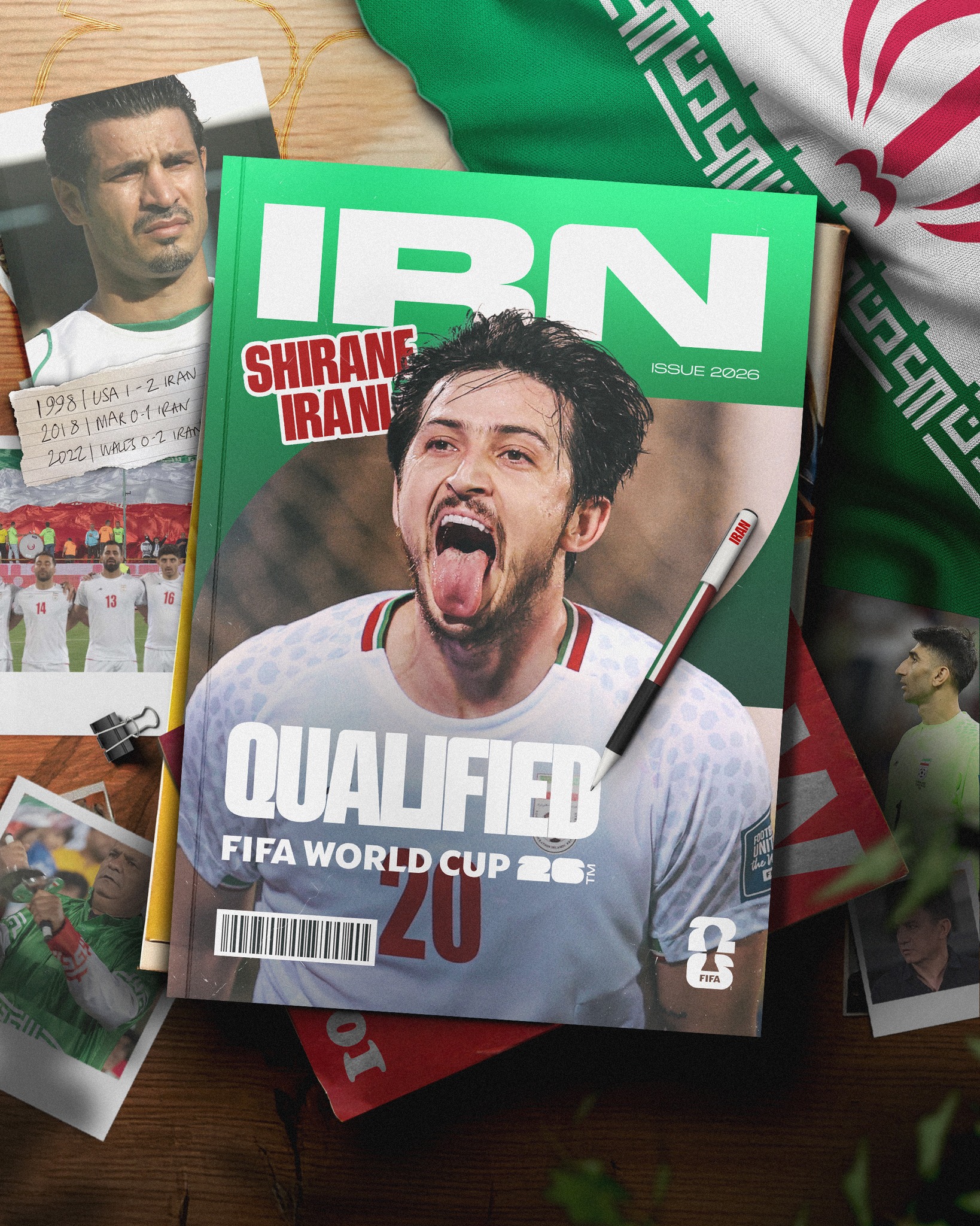 Estados Unidos podría negarle visas a jugadores de Irán para el Mundial 2026