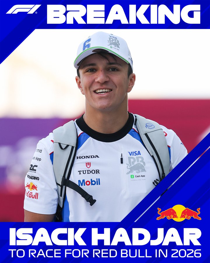 Isack Hadjar a Red Bull