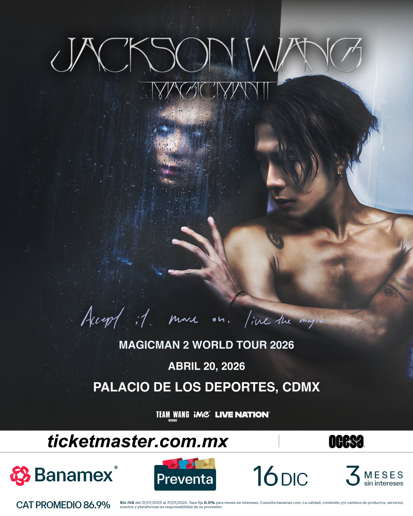 Jackson Wang "Magicman 2 Palacio de los deportes