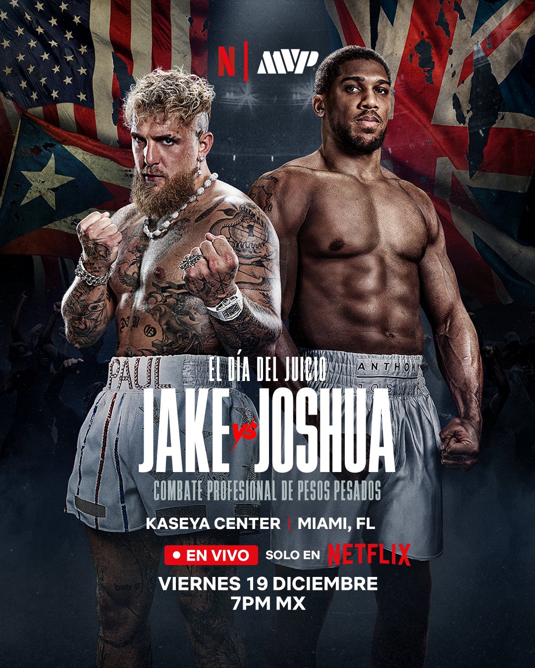 Jake Paul vs Anthony Joshua