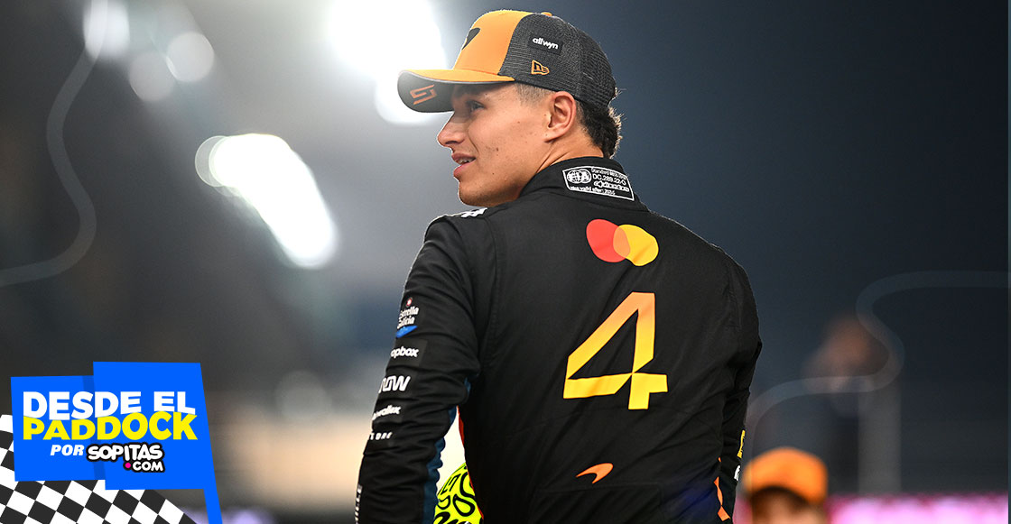 Lando Norris usará el número uno