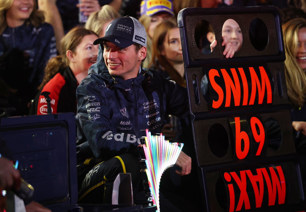 Max Verstappen en el Gran Premio de Las Vegas 2025