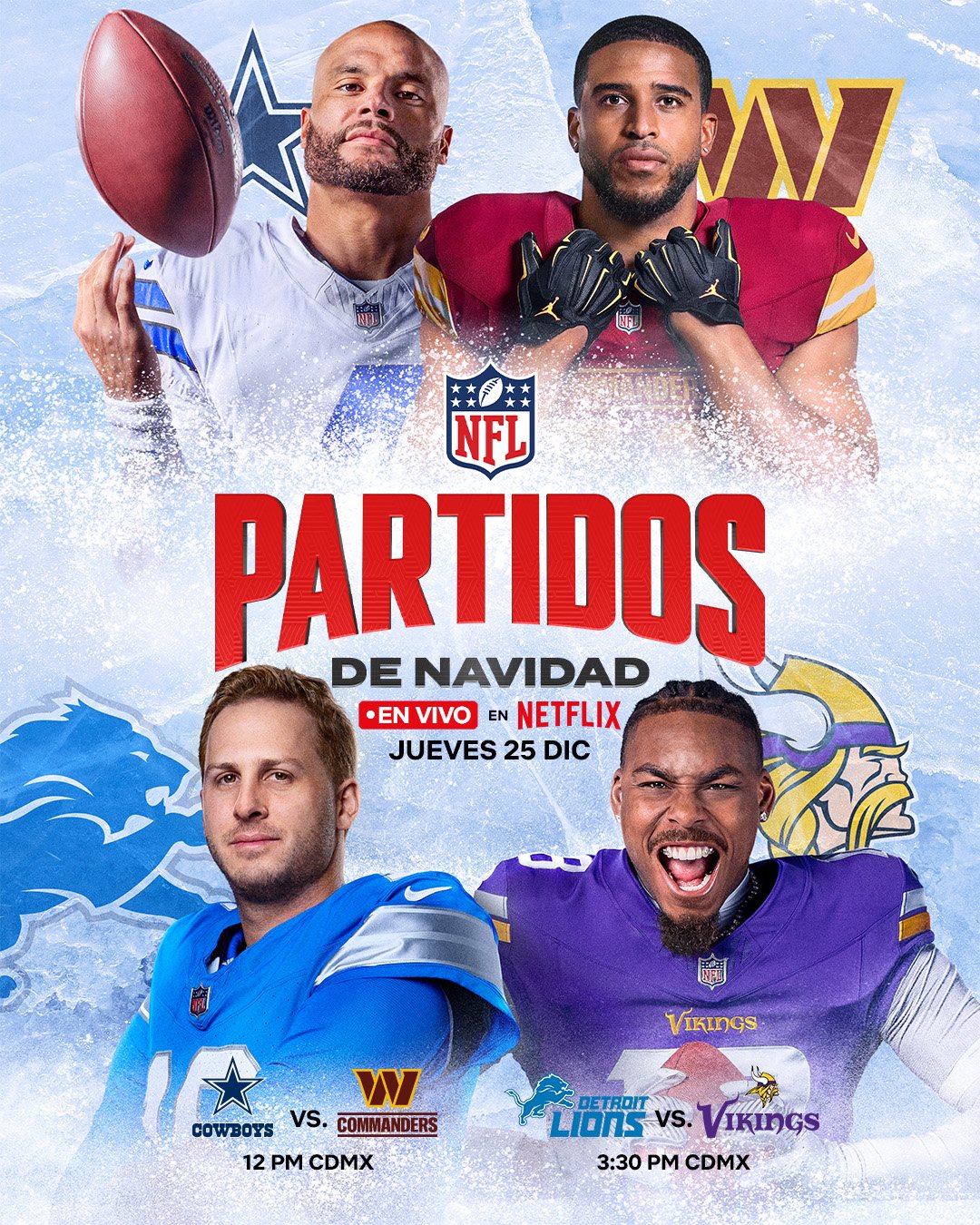 Juegos de Navidad de la NFL 