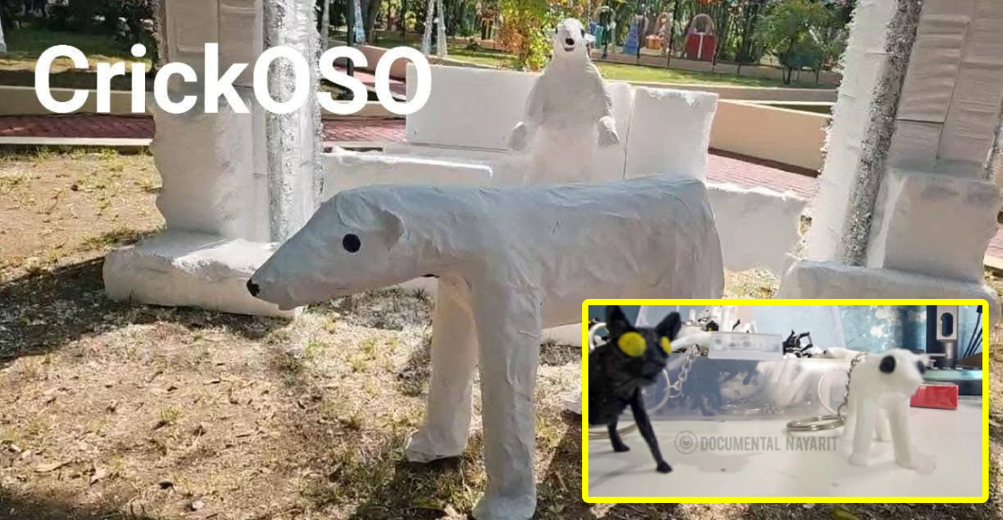 El "Oso Crickoso" de Nayarit que costó un dineral y da pena ajena