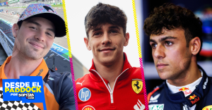 Pato O'Ward y el resto de pilotos novatos en las Prácticas Libres del Gran Premio de Abu Dhabi