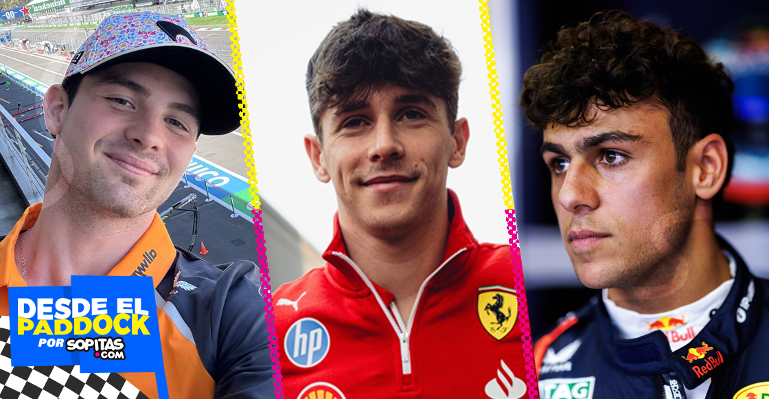 Pato O'Ward y el resto de pilotos novatos en las Prácticas Libres del Gran Premio de Abu Dhabi