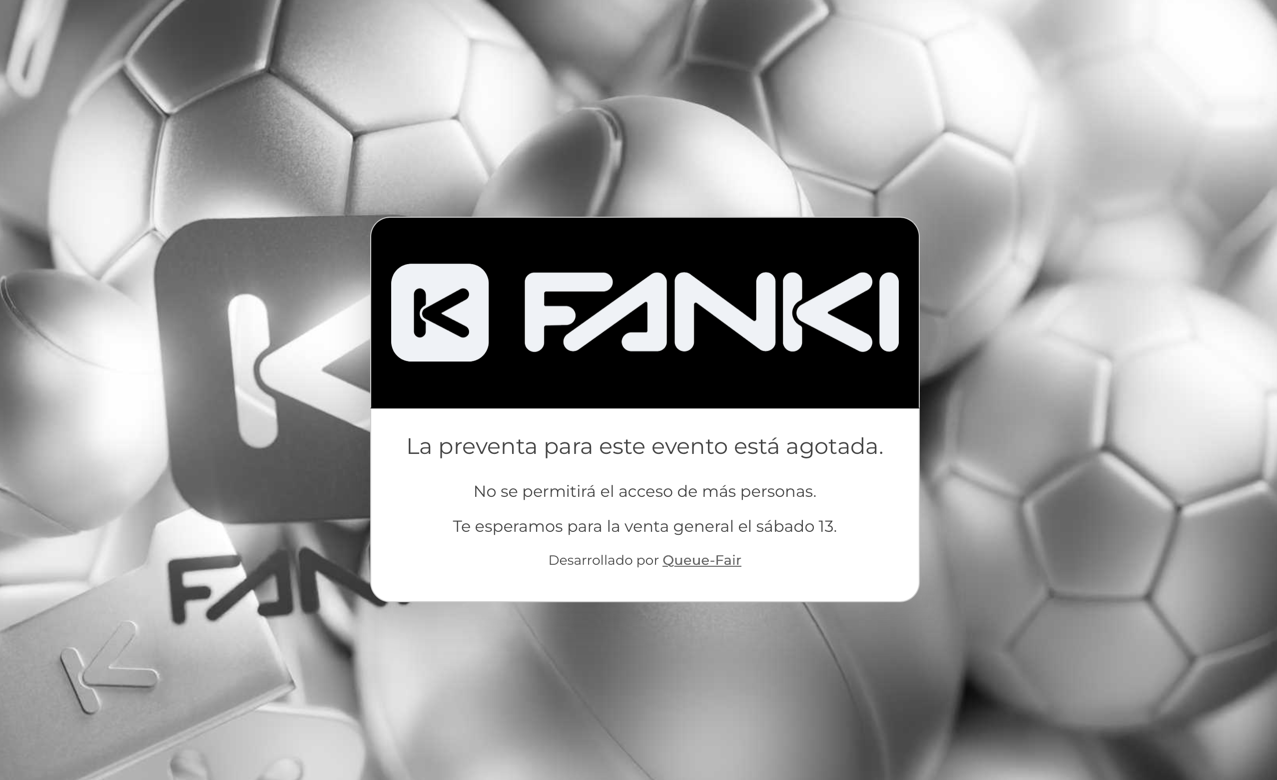 Fanki falla en la venta de boletos para el México portugal