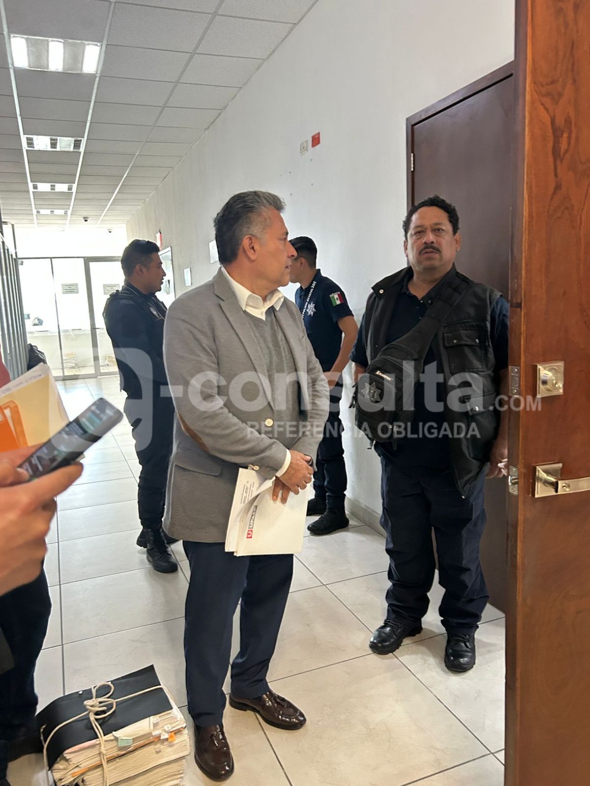 Rodolfo Ruíz durante la audiencia 