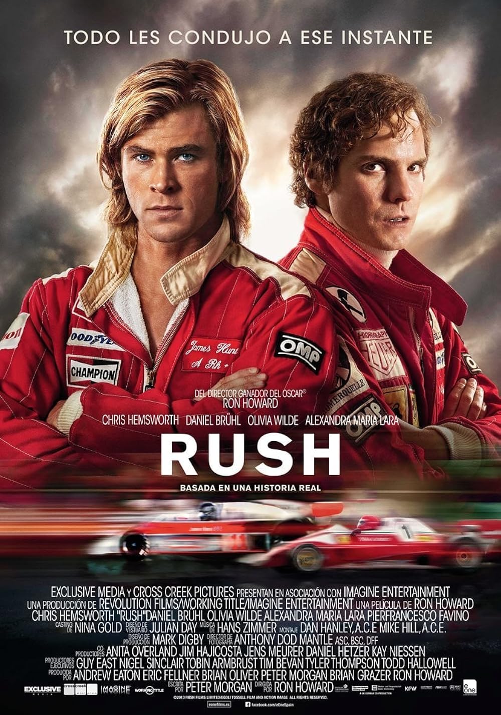 Rush, la película sobre James Hunt y Niki Lauda