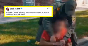 "Nunca involucres mi música para tus intereses inhumanos": Sabrina Carpenter exige a la Casa Blanca