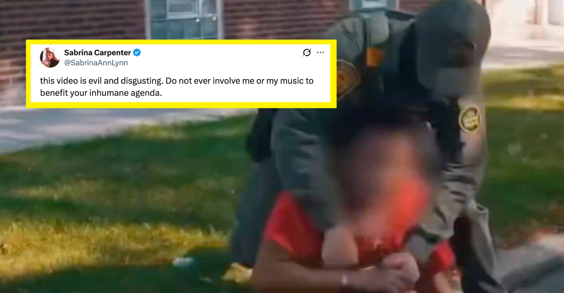 "Nunca involucres mi música para tus intereses inhumanos": Sabrina Carpenter exige a la Casa Blanca