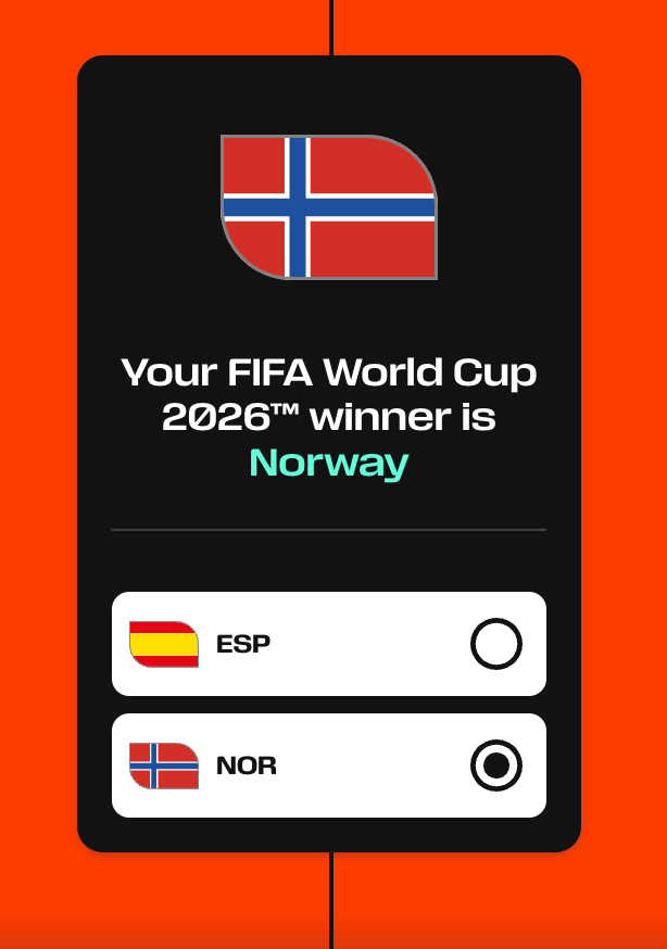 Noruega le gana la final a España en nuestra simulación