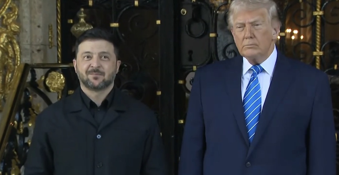 Donald Trump y Volodimir Zelenski