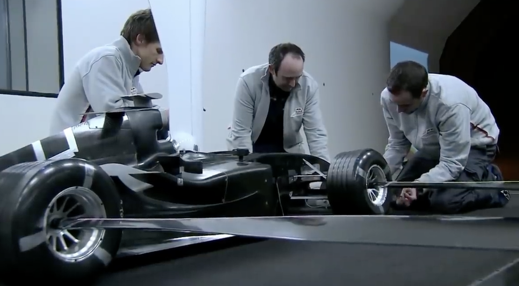 Túnel de viento Fórmula 1