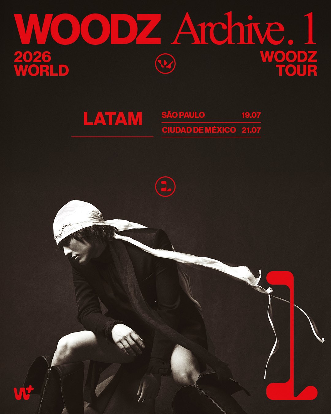 WOODZ en México y Brasil 2026
