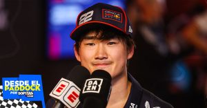 Yuki Tsunoda después del GP de Abu Dhabi