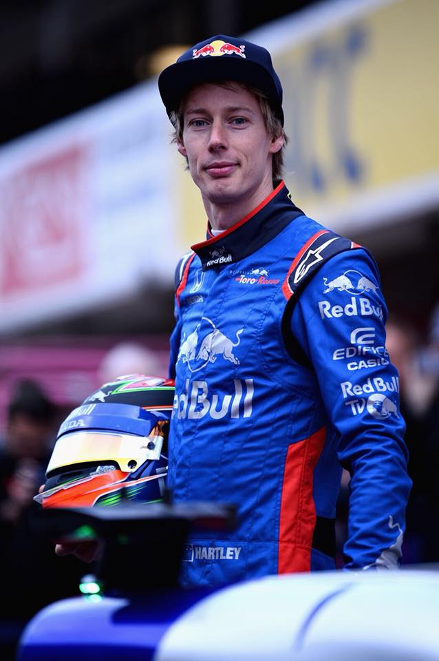 Brendon Hartley en Toro Rosso