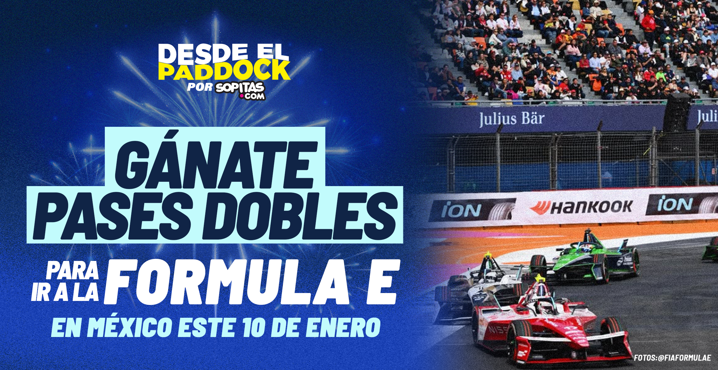 Boletos gratis Fórmula E