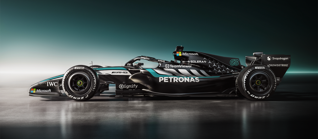 W17 el auto de Mercedes 2026 F1