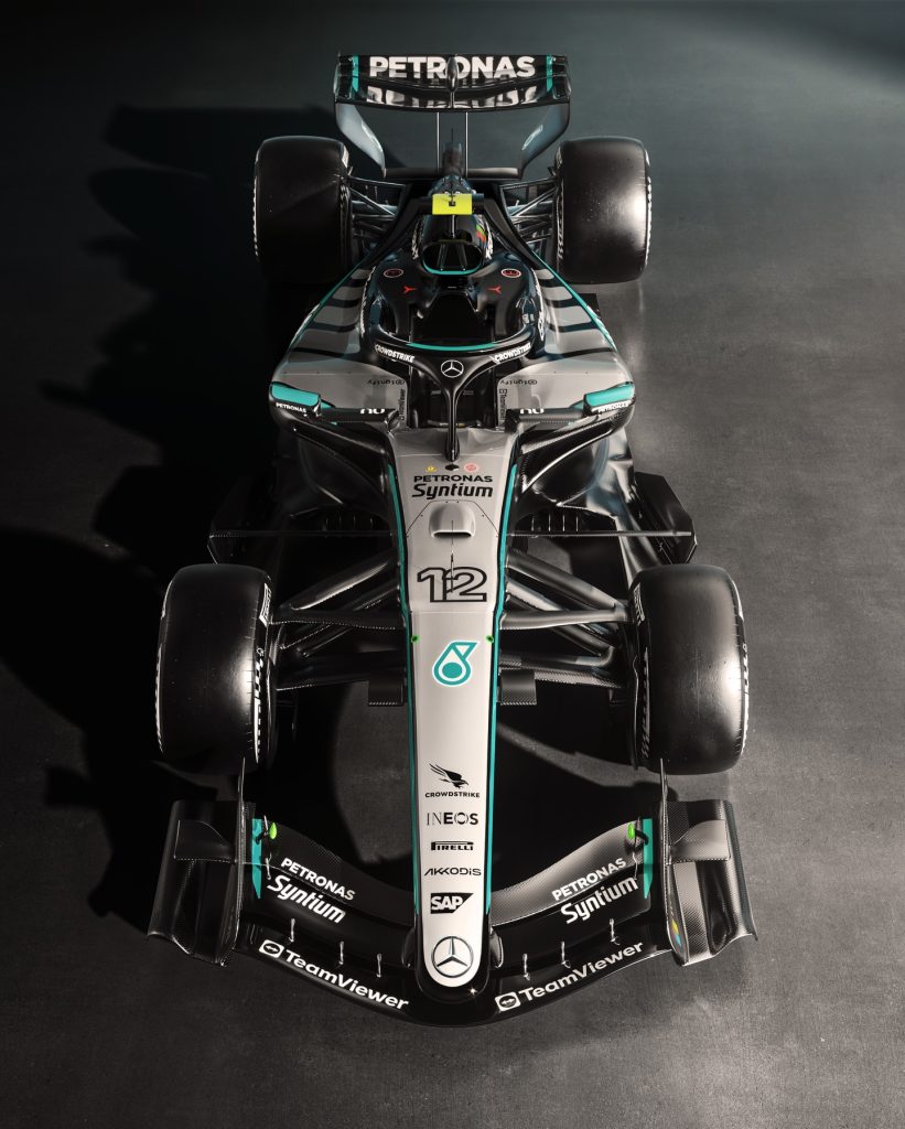 W17 el auto de Mercedes 2026 F1