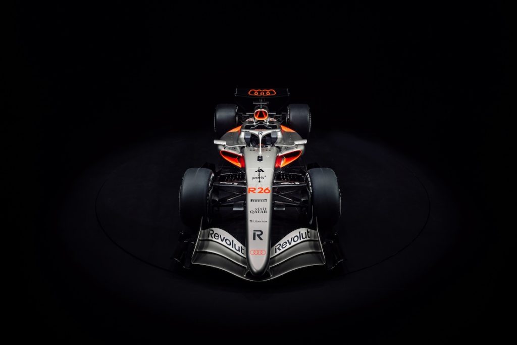 El R26 el auto de Audi F1 2026