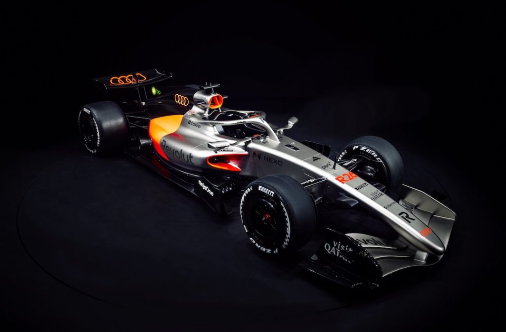 R26 el auto de Audi F1 de 2026