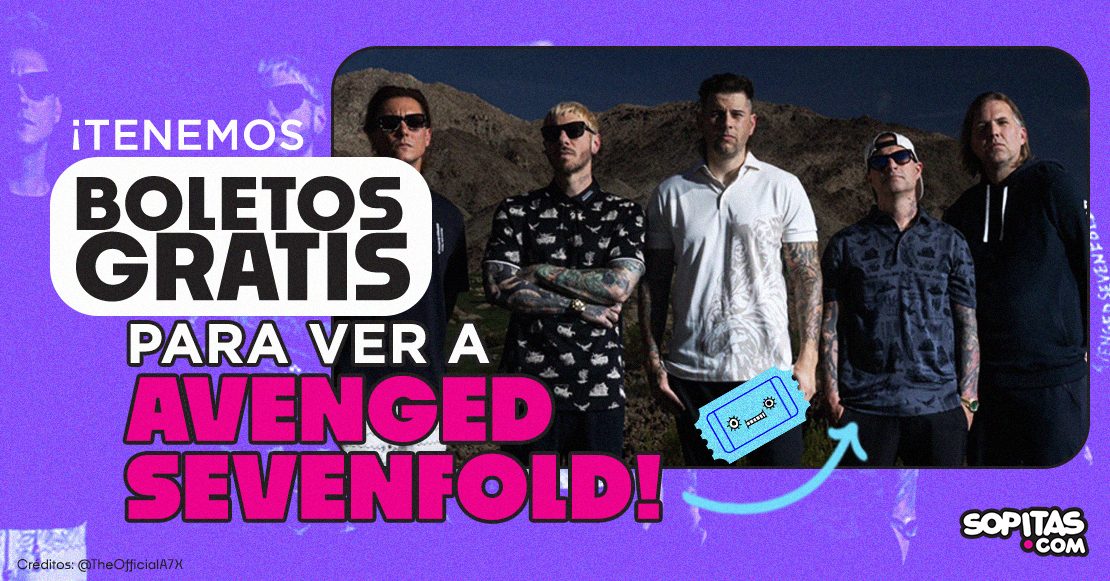 ¡Te regalamos BOLETOS DOBLES para el concierto de Avenged Sevenfold en la CDMX!