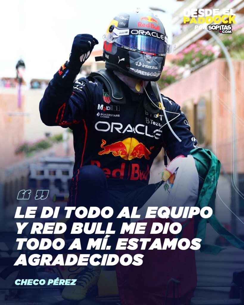 Checo Pérez sobre Red Bull