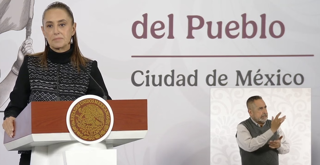 Claudia Sheinbaum en conferencia