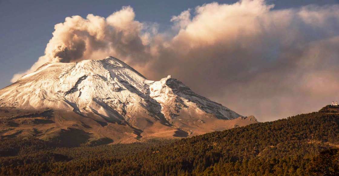 Y a todo esto, ¿qué hay dentro del cráter del Popocatépetl?