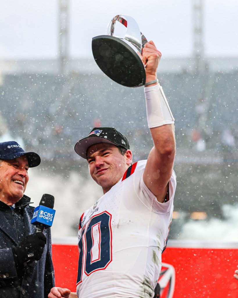 Drake Maye y su cita con la historia: Sería el QB más joven que gana el Super Bowl