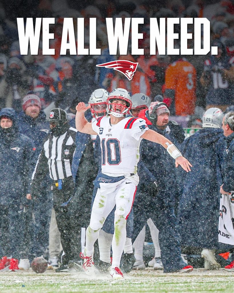 Drake Maye y su cita con la historia: Sería el QB más joven que gana el Super Bowl