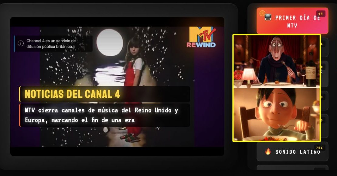 Directo a la nostalgia: Fan crea sitio web de MTV con miles de videos y anuncios retros