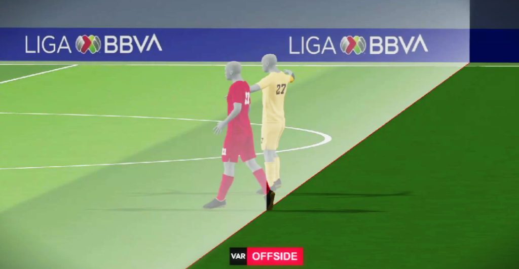 Te decimos cómo funciona el nuevo fuera de lugar semiautomático de la Liga MX
