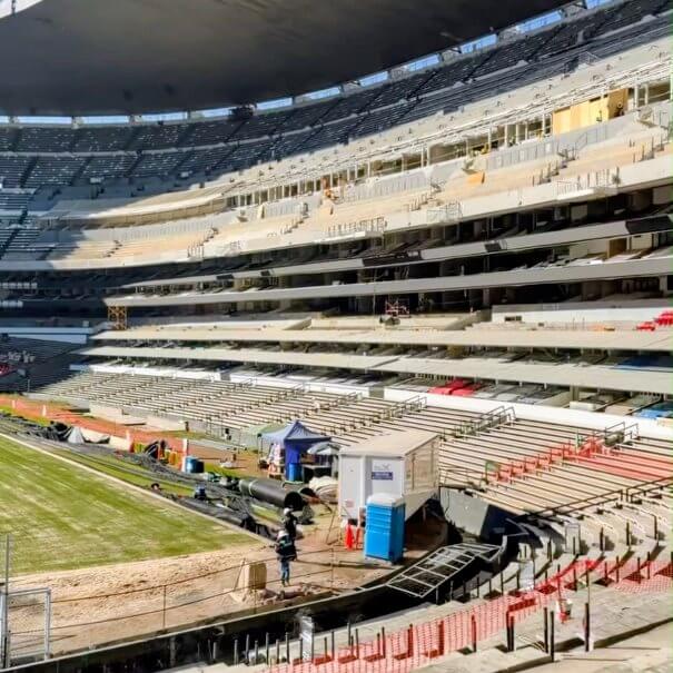 De cómo la piedra se convirtió en estadio: La historia del Estadio Azteca