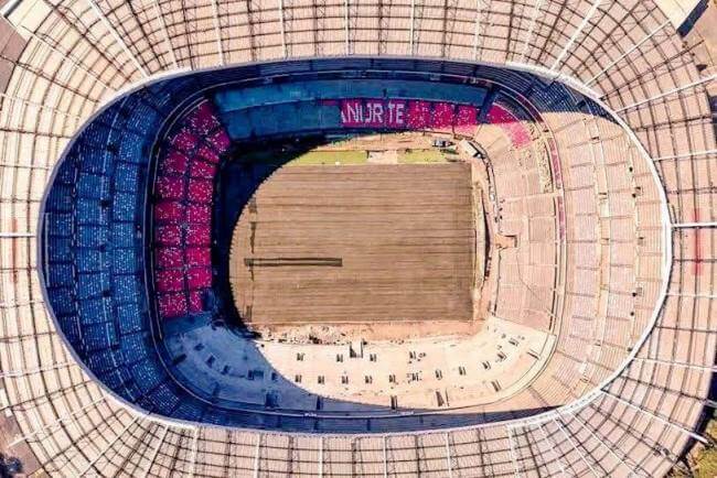 De cómo la piedra se convirtió en estadio: La historia del Estadio Azteca
