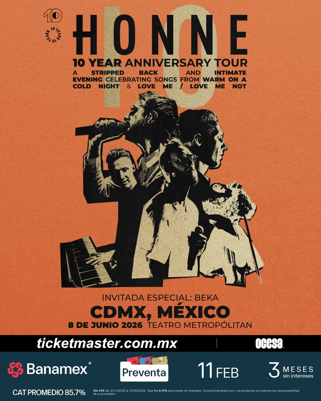 Honne en México – Teatro Metropólitan