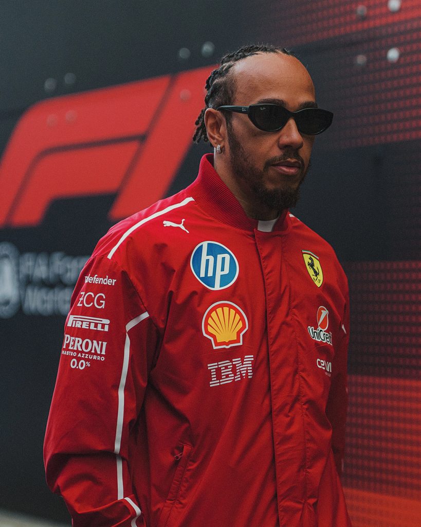 Lewis Hamilton en 2025