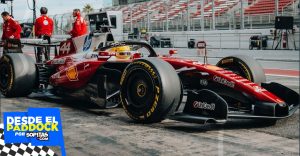 Hamilton el más rápido en los test de Barcelona