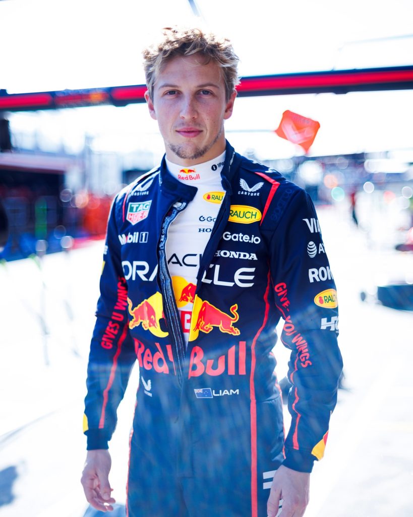 Liam Lawson en Red Bull