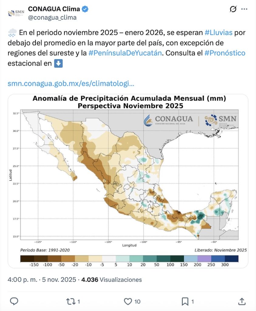 ¿De verdad está haciendo más frío que otros inviernos en México? Un experto nos responde