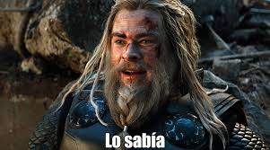 Lo sabía meme