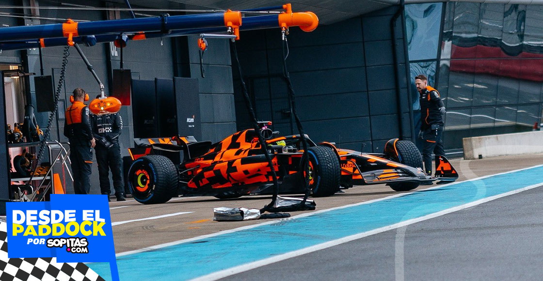 McLaren se pederá el primer día de test en Barcelona