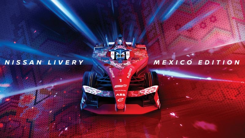 monoplaza con diseño mexicano de nissan formula e