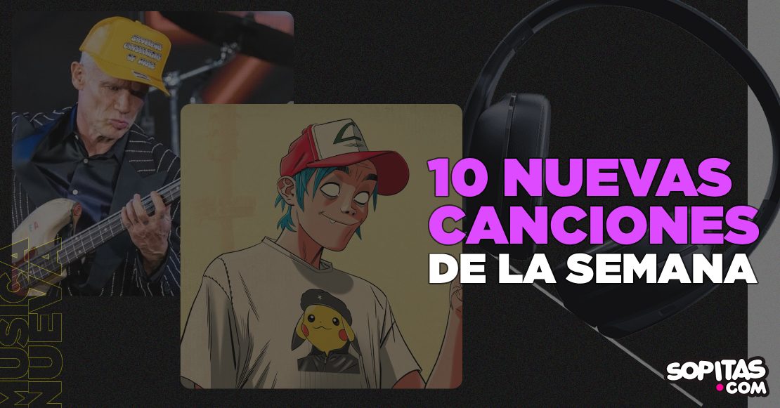 Gorillaz, Flea con Thom Yorke, Kim Gordon y más: 10 nuevas canciones favoritas de la semana