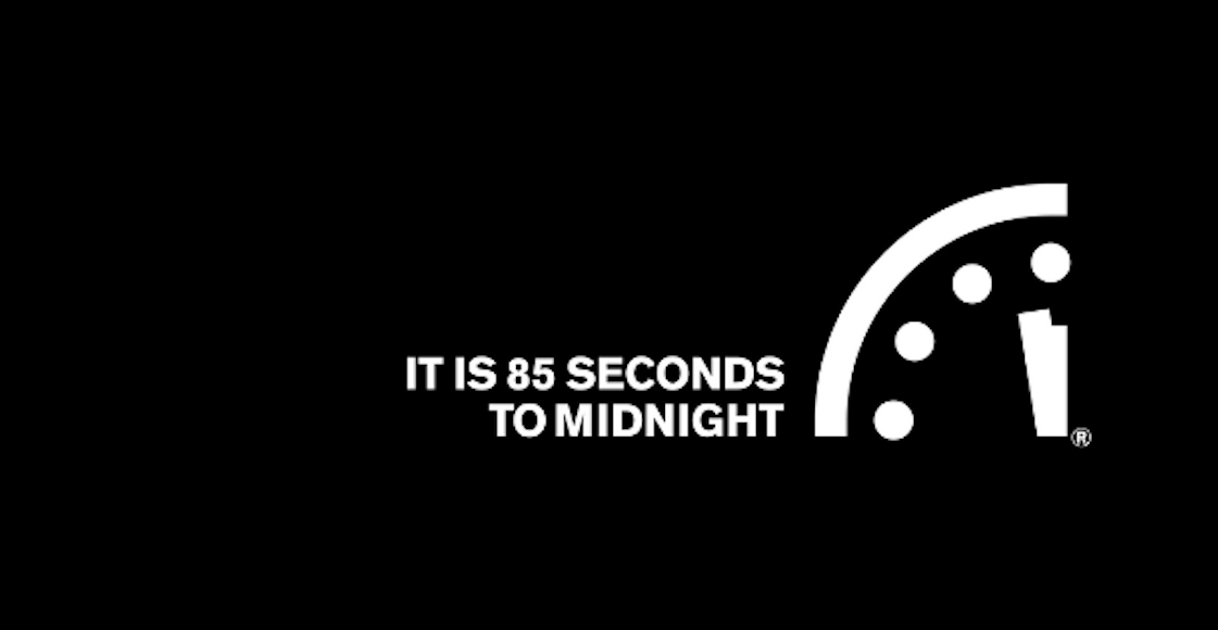 reloj del fin del mundo doomsday clock