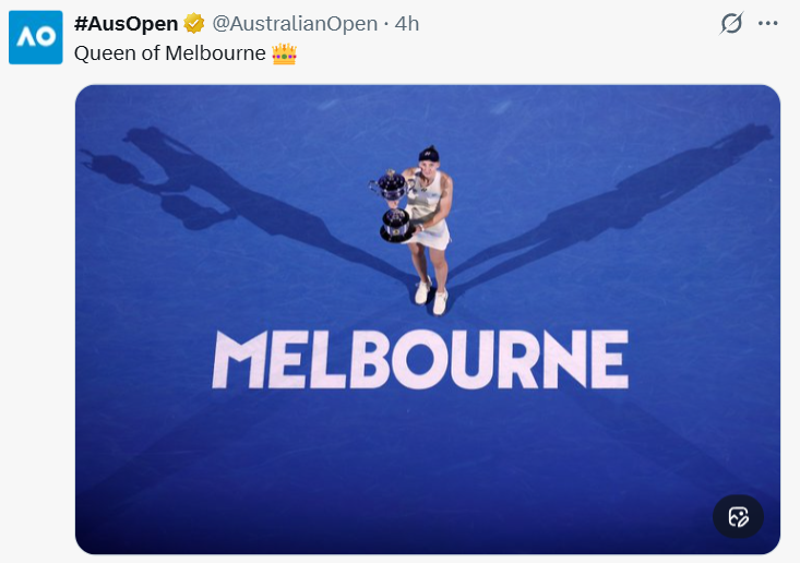 Rybakina vence a Sabalenka en el Australian Open 2026