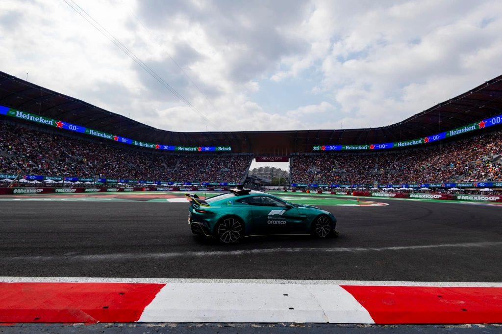 El Safety Car en el Gran Premio de México